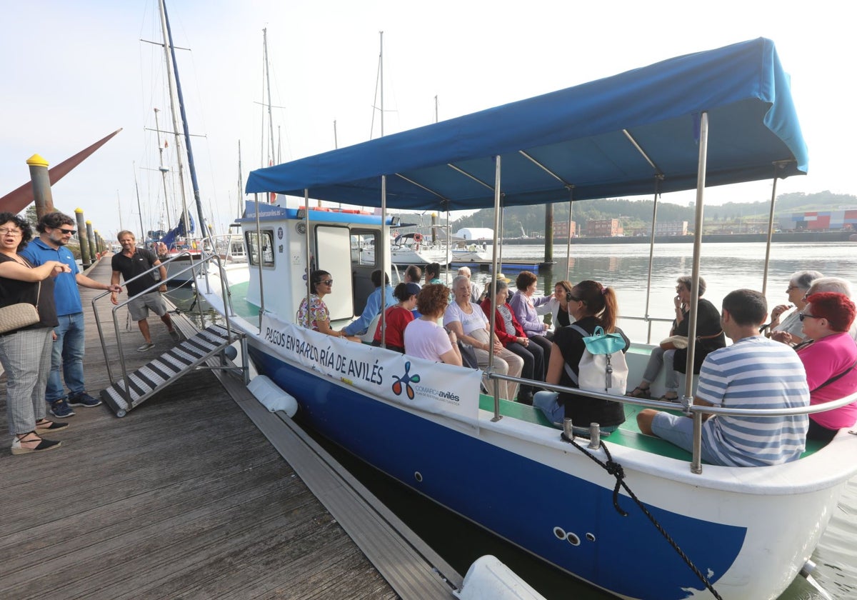 Los paseos en barco por la ría de Avilés comienzan el 13 de junio