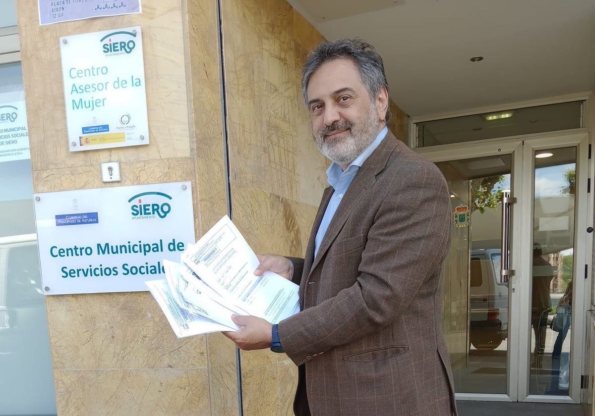 El portavoz del PP denuncia la «deficiente» prestación de la ayuda a domicilio en Siero