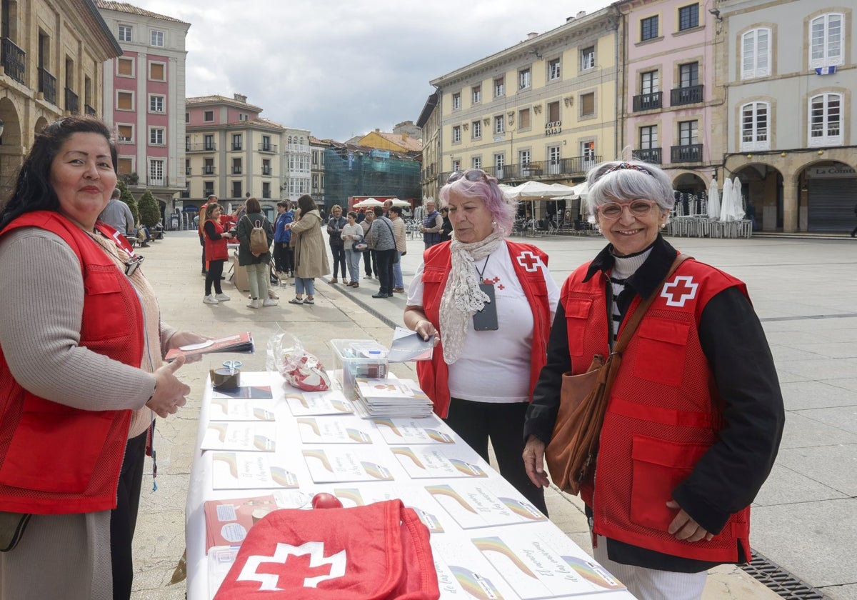 Cruz Roja detecta en Avilés un incremento de la demanda en las áreas de educación y empleo