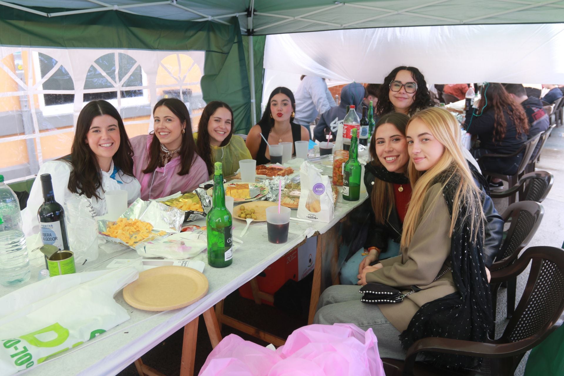 Comida en la calle en Pola de Laviana