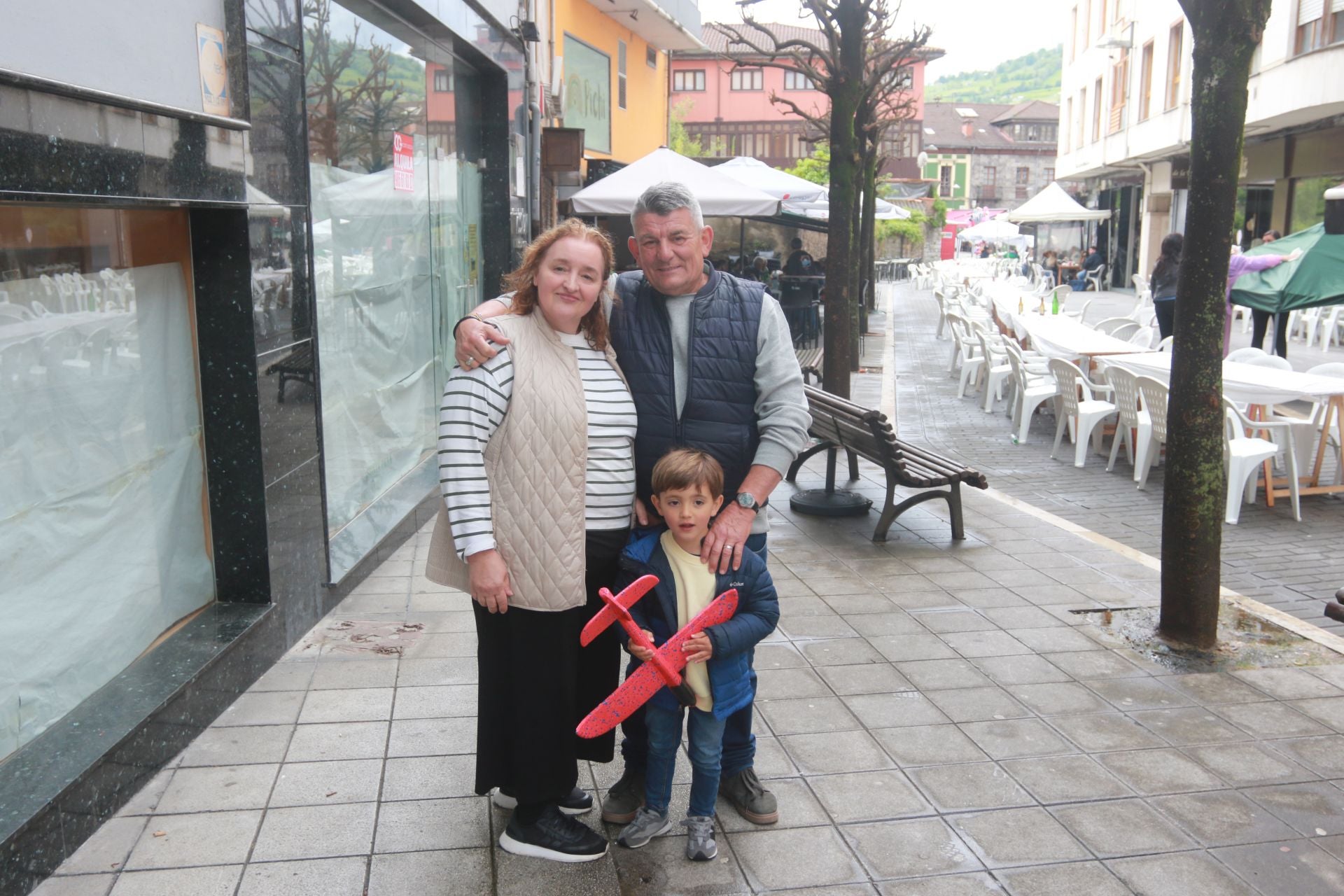 Comida en la calle en Pola de Laviana