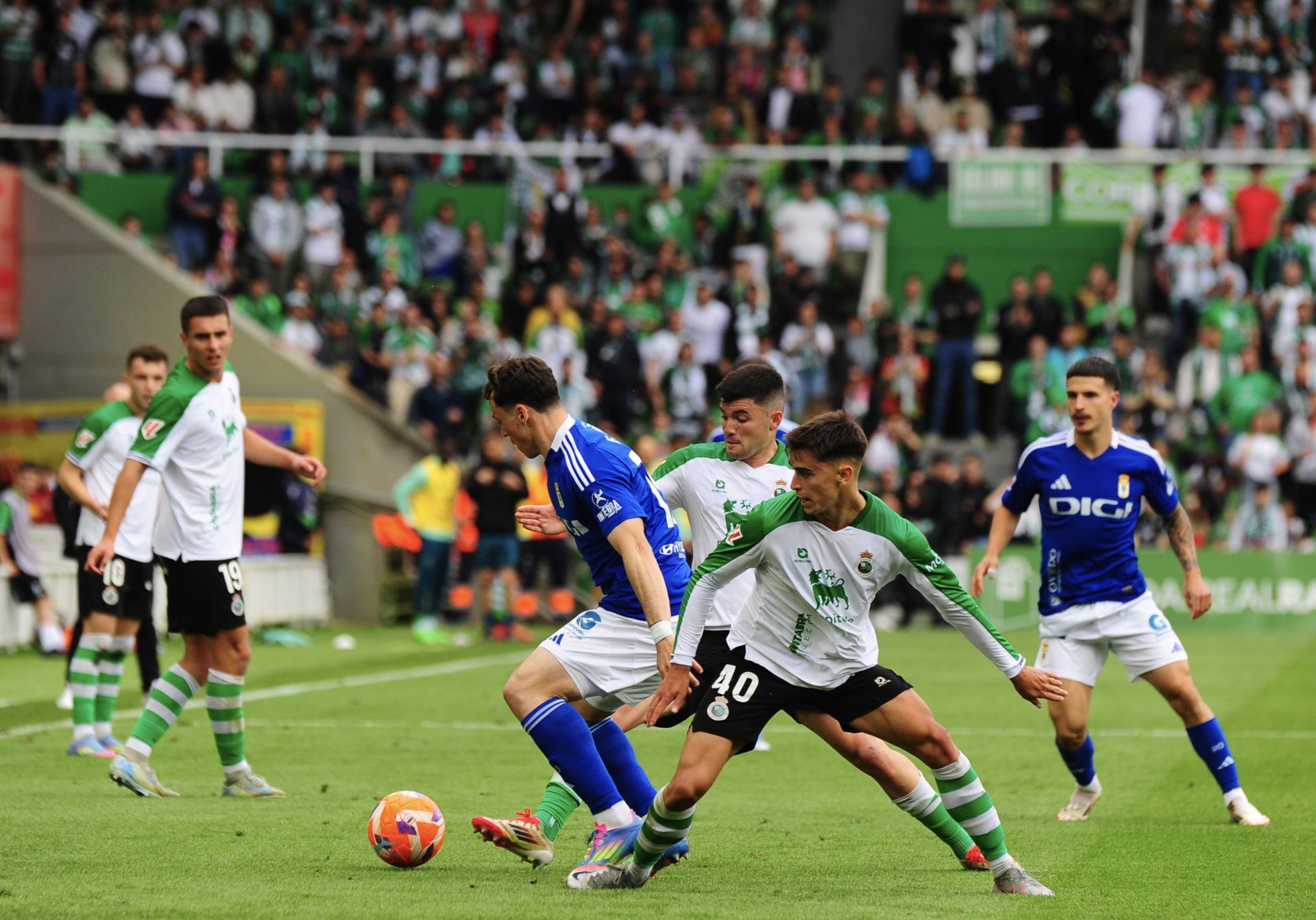 Las mejores imágenes del Racing de Santander 1-1 Real Oviedo