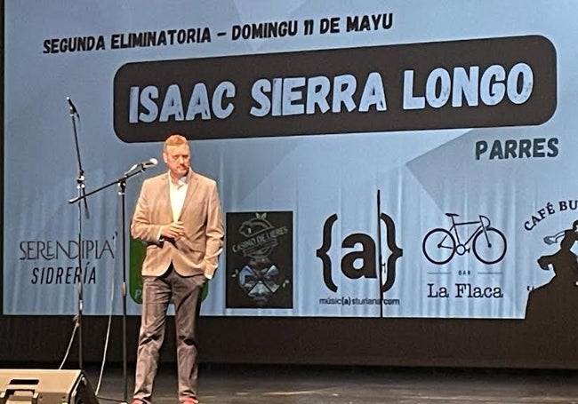 Isaac Sierra Longo, vigente campeón.