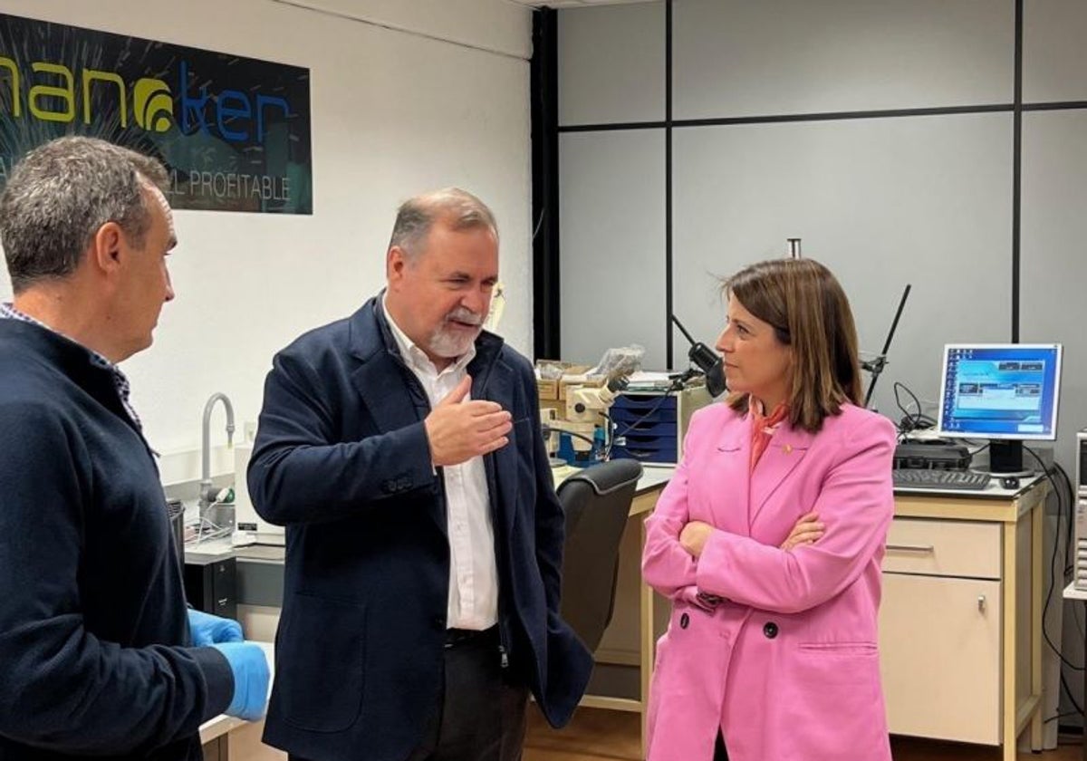 Un instante de la reunión.