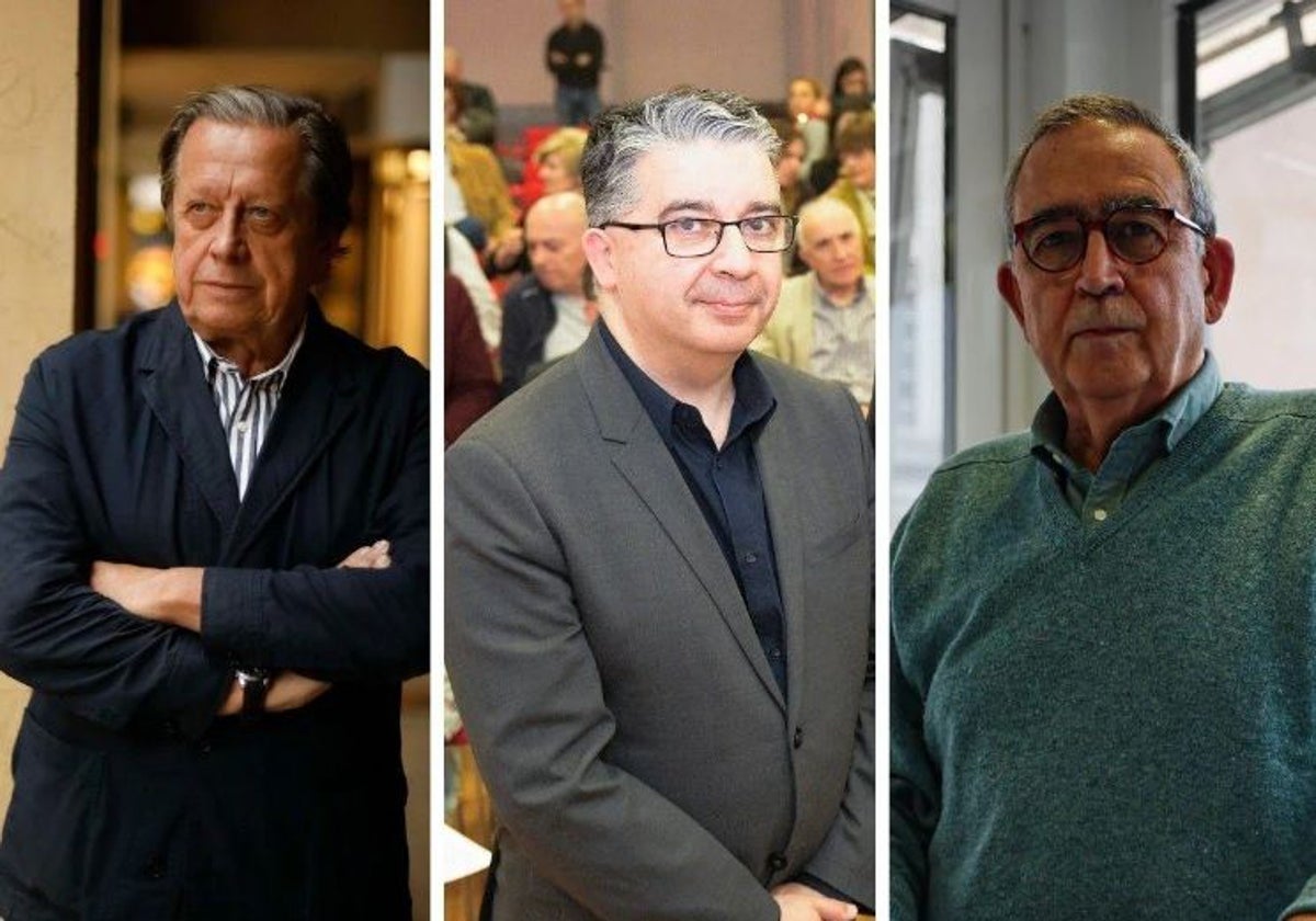 José Ramón Fernández Molina, José Ramón Puerto y Miguel Casariego.