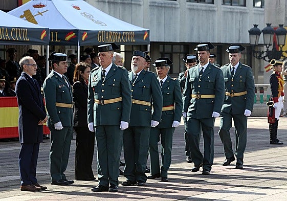 Aniversario 181 de la Guardia Civil celebrado en la Comandancia en Oviedo.