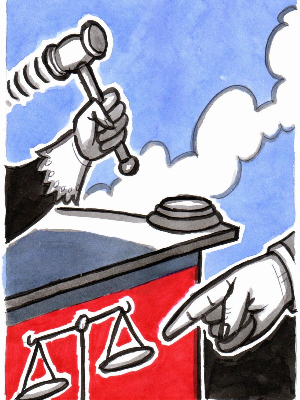 Lamparones judiciales