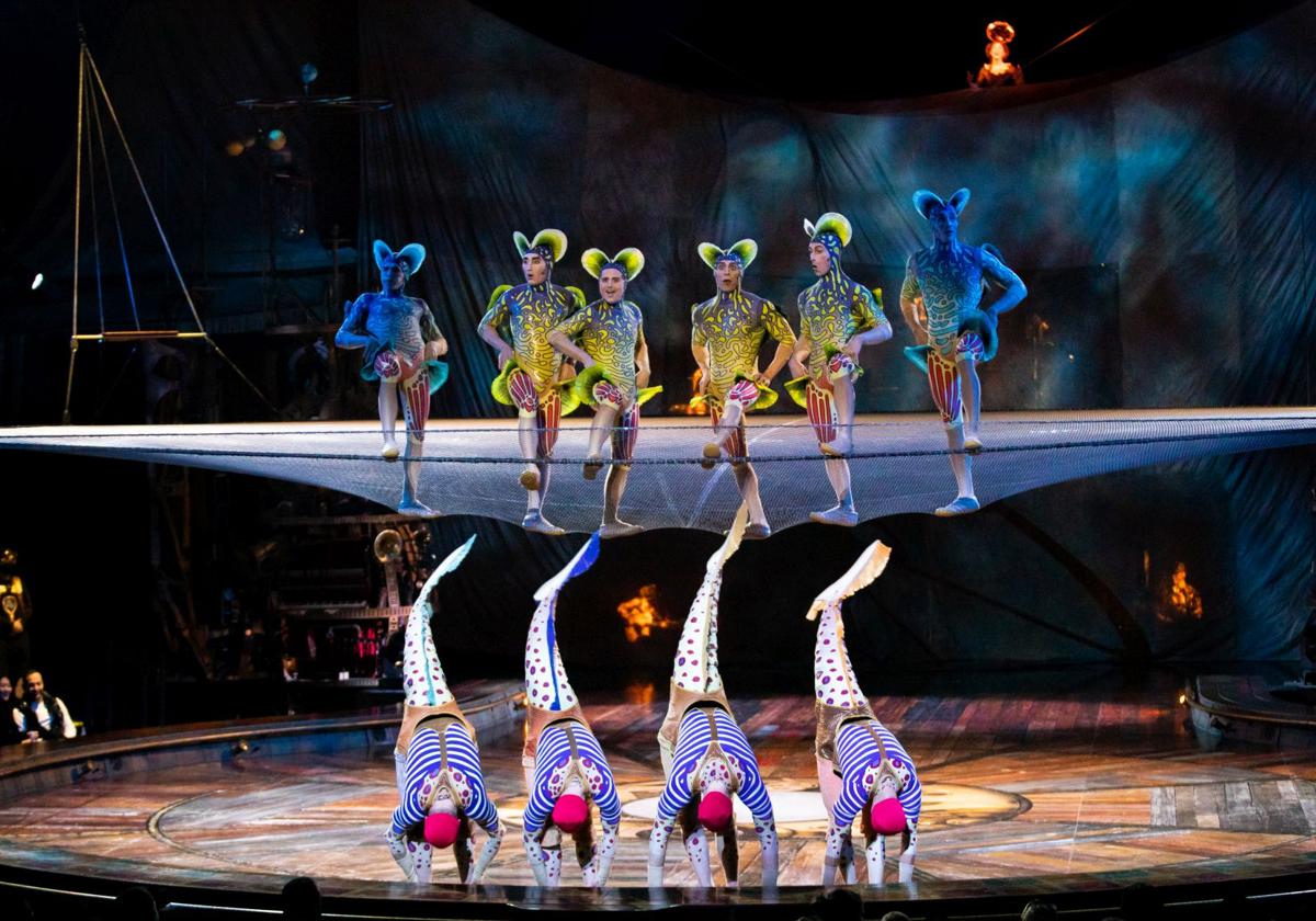 Acro Net, el número acrobático que solo podrás encontrar en KURIOS – Gabinete de Curiosidades