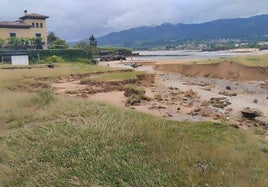 Los estragos de la intensa lluvia caída en Asturias