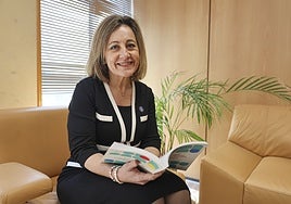 Lydia Espina, la semana pasada en su despacho de la Consejería de Educación.