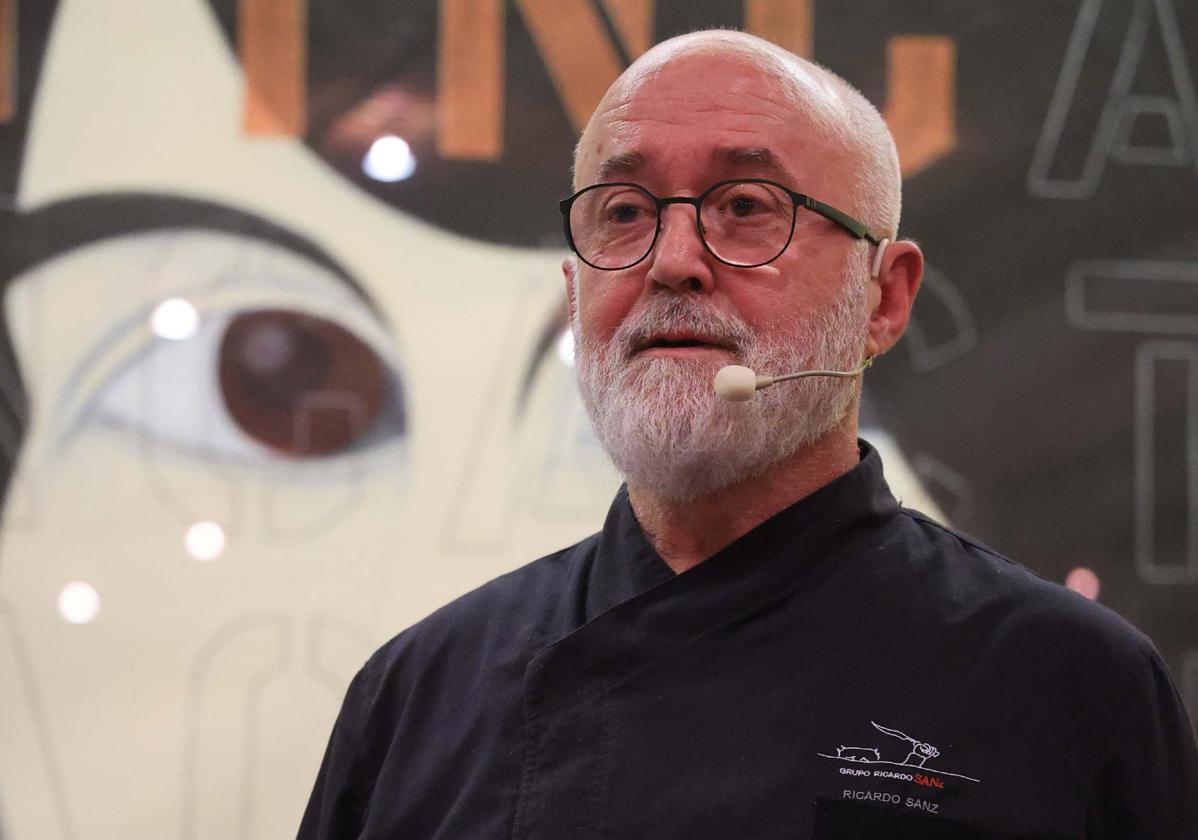 Ricardo Sanz, cocinero: «Veremos elaboraciones crudas en el recetario español dentro de unos años»