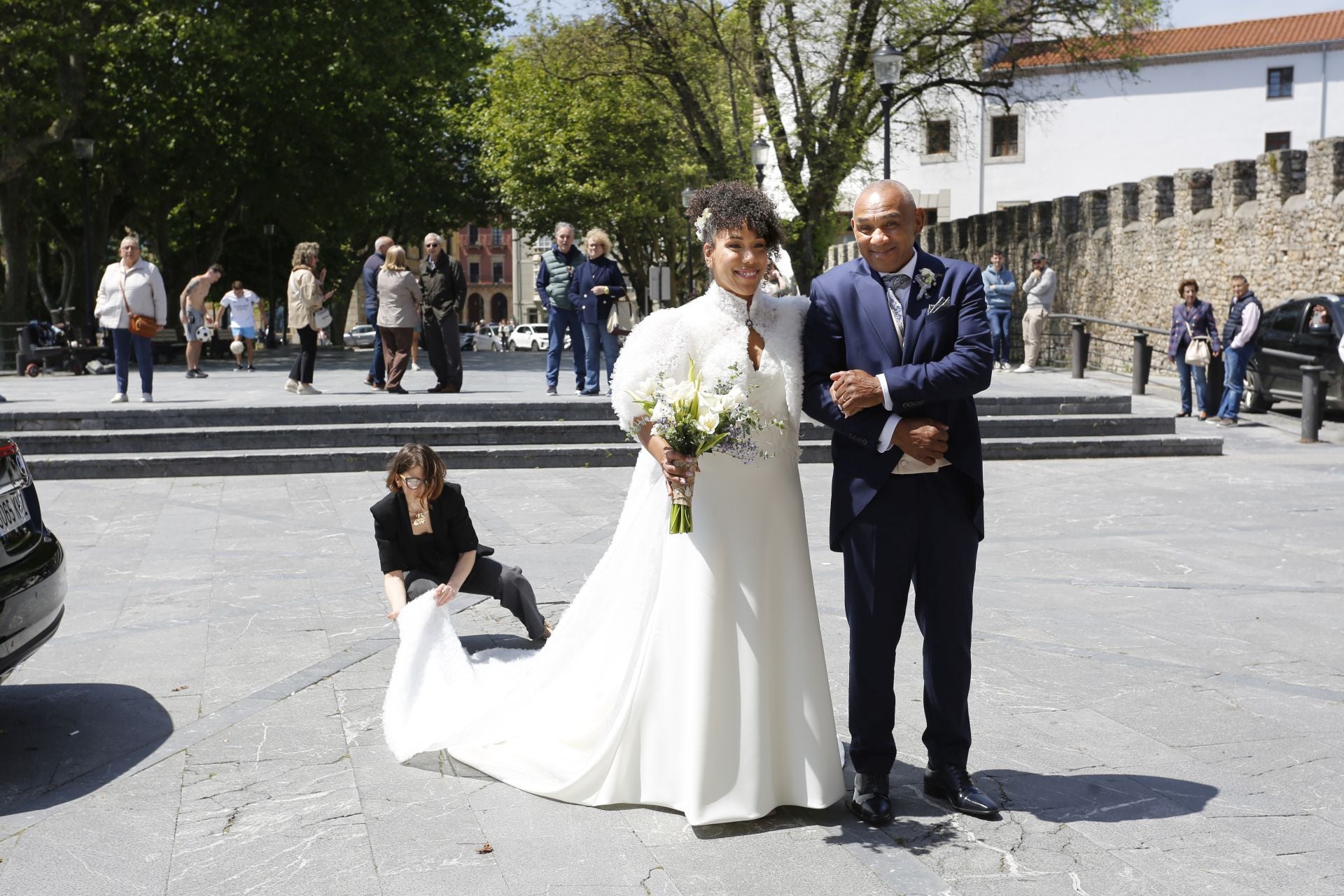 La romántica boda que une Gijón y Brasil... en la distancia