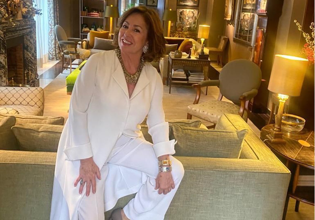 Victoria Cueto-Felgueroso, en su domicilio.