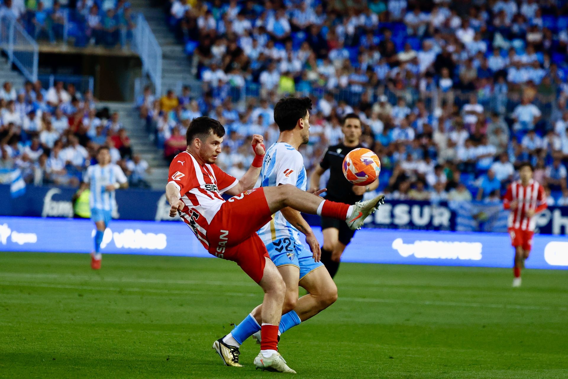 Las mejores imágenes del Málaga (2-1) Sporting de Gijón