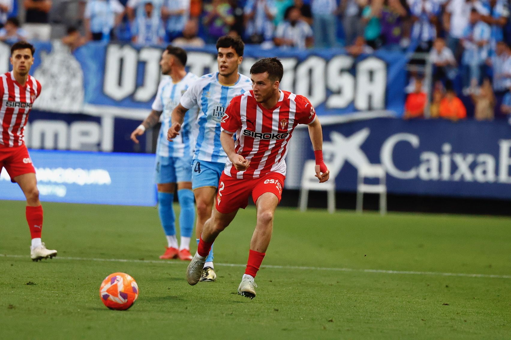Las mejores imágenes del Málaga (2-1) Sporting de Gijón