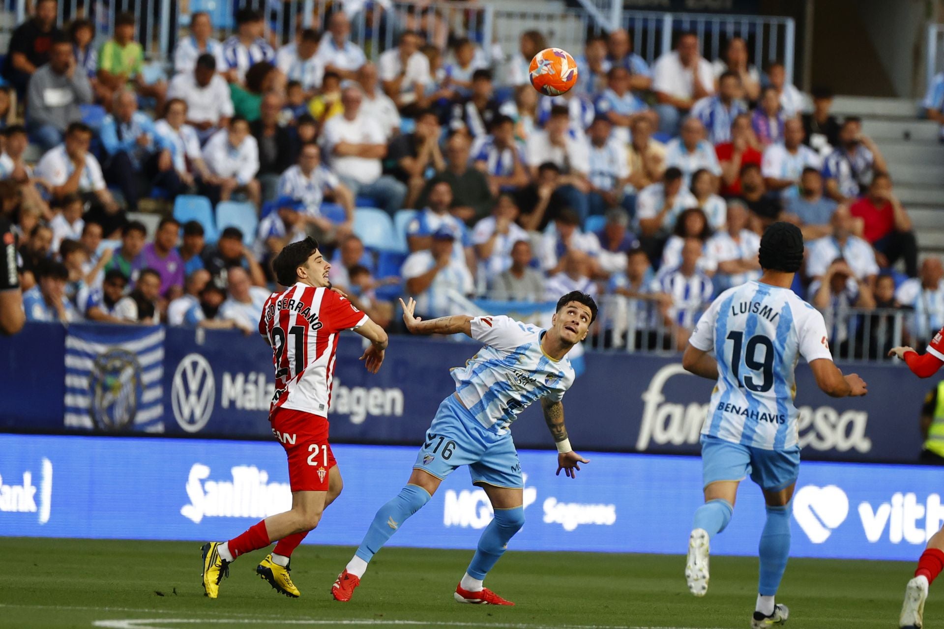 Las mejores imágenes del Málaga (2-1) Sporting de Gijón