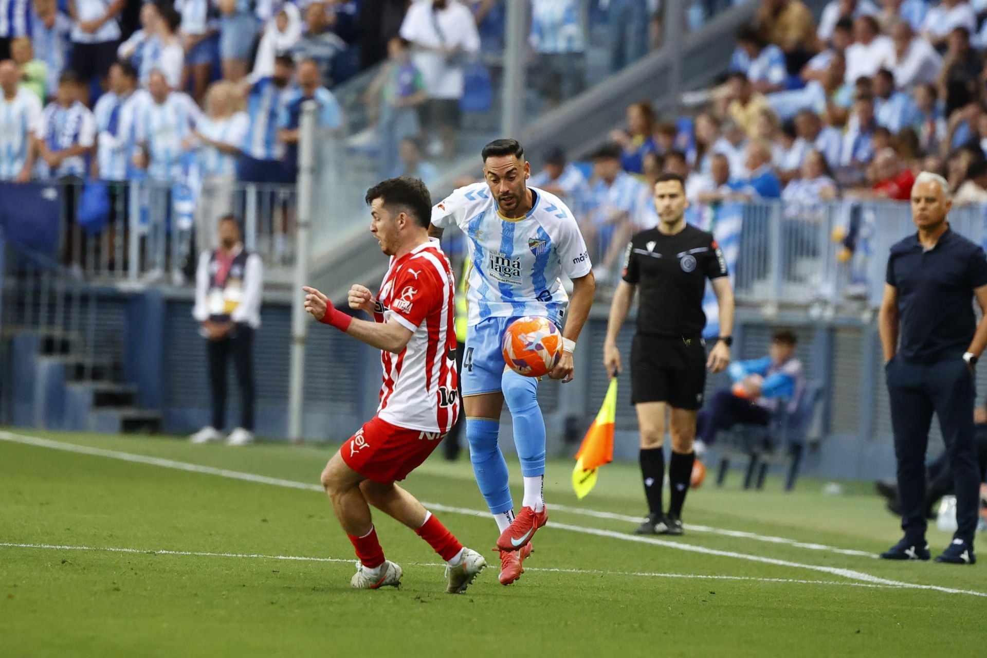 Las mejores imágenes del Málaga (2-1) Sporting de Gijón