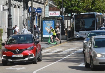 La Ordenanza de Tráfico se actualiza para poner límites a los patinetes en Oviedo