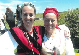 Susi Piñera y Marina Alegría, su madre, en una foto reciente.