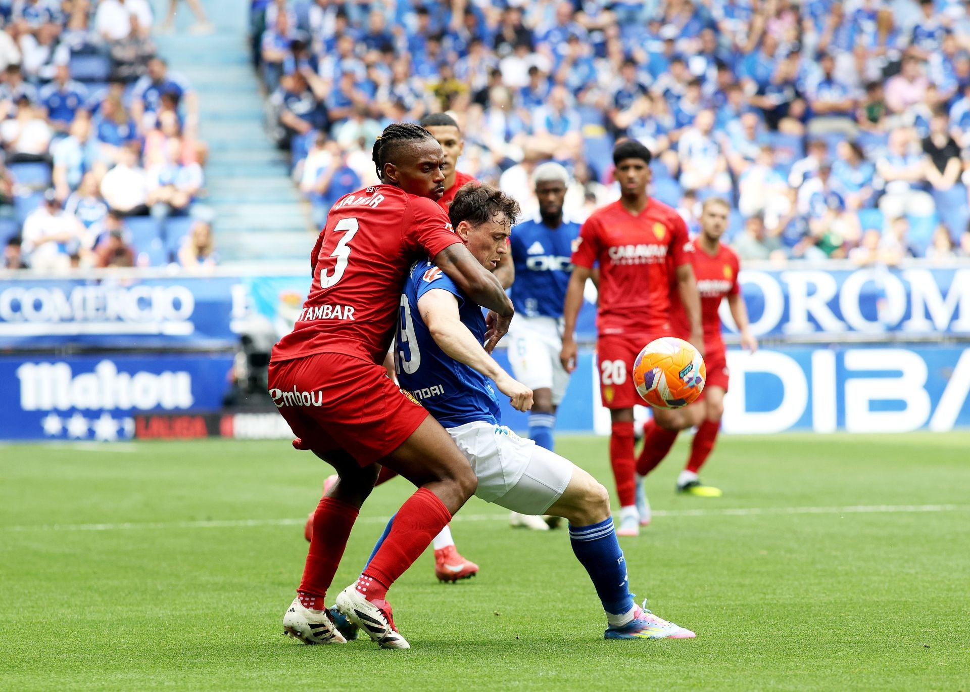 Las mejores imágenes del Real Oviedo 1-0 Real Zaragoza