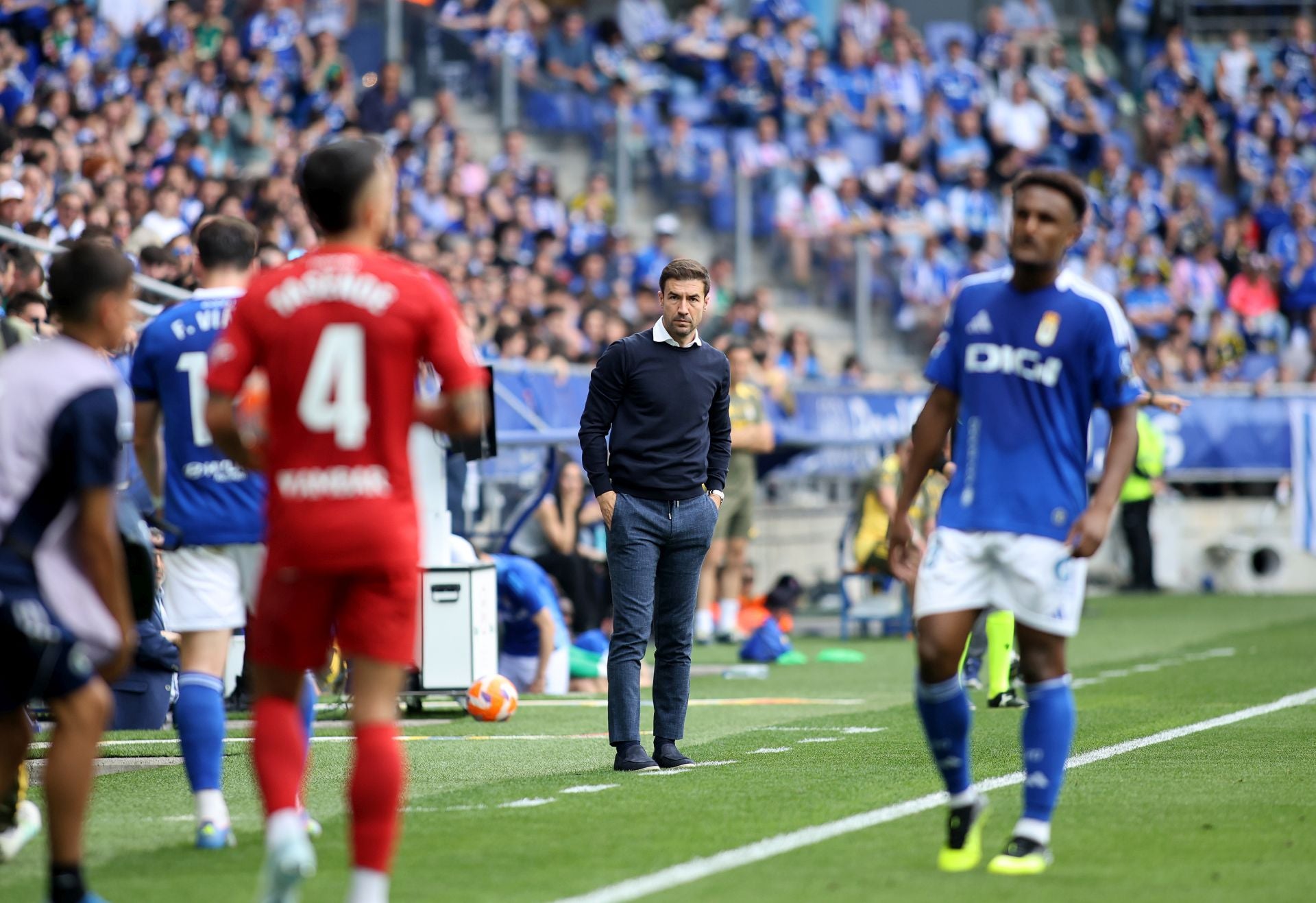 Las mejores imágenes del Real Oviedo 1-0 Real Zaragoza