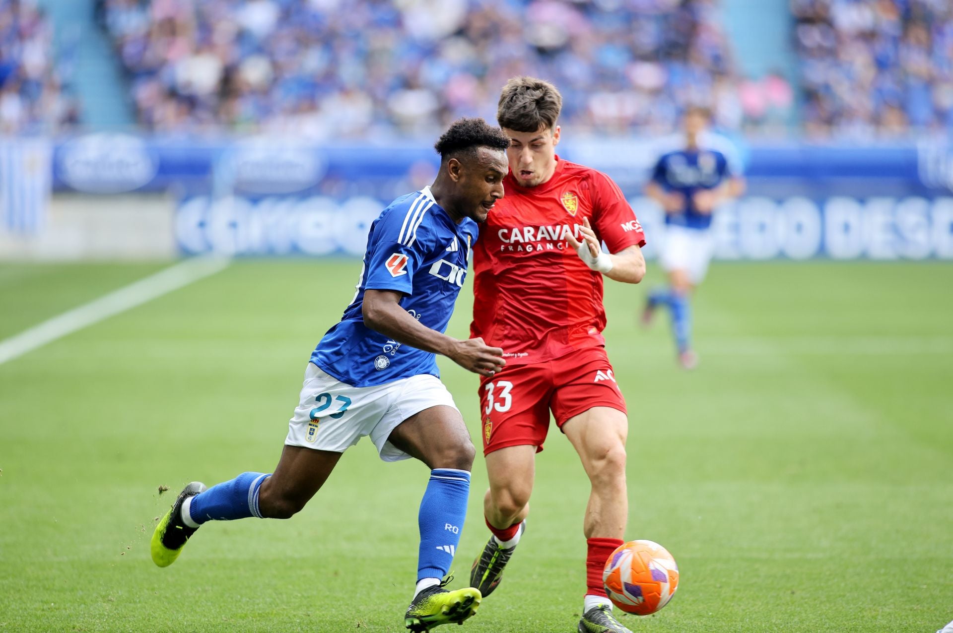 Las mejores imágenes del Real Oviedo 1-0 Real Zaragoza