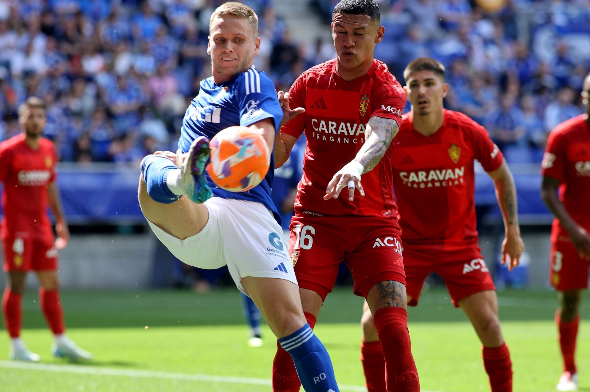 Las mejores imágenes del Real Oviedo 1-0 Real Zaragoza