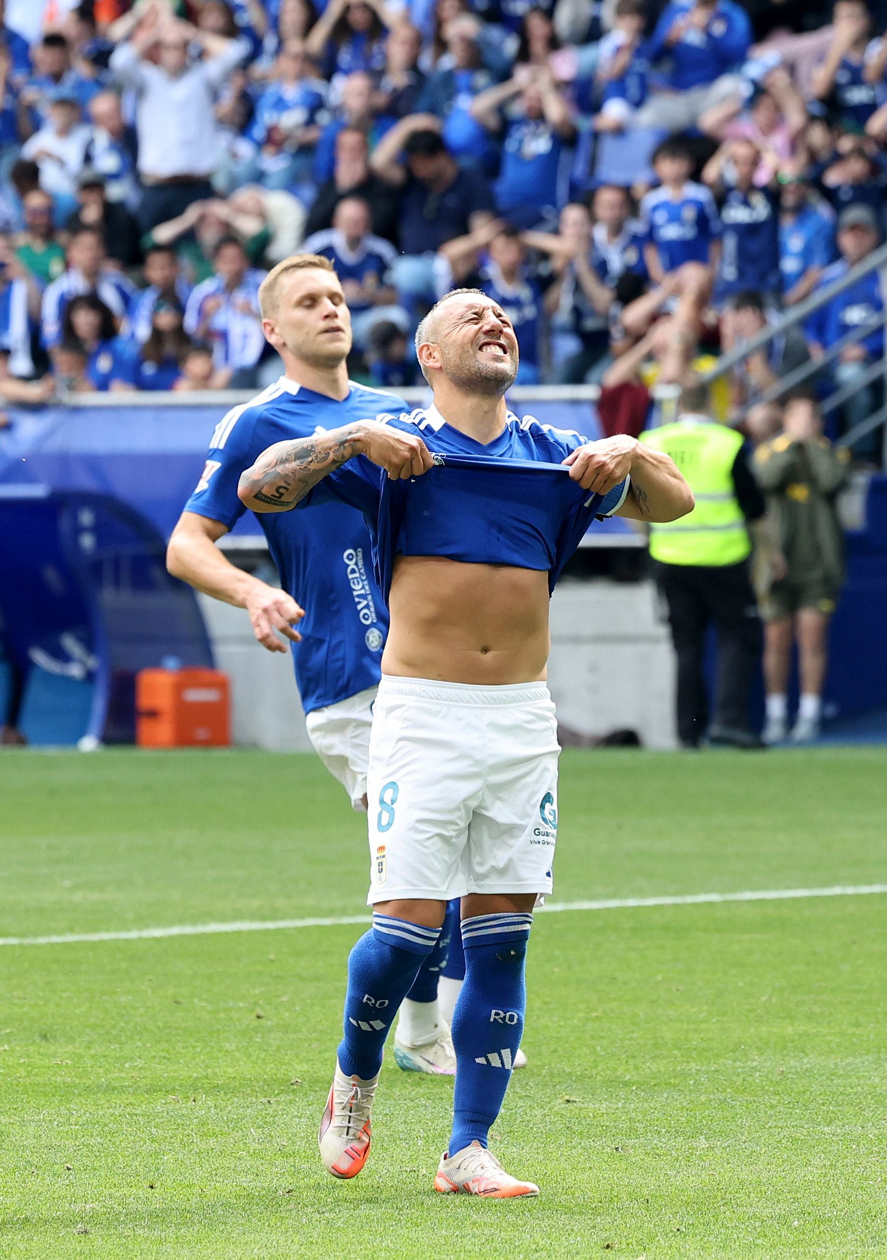 Las mejores imágenes del Real Oviedo 1-0 Real Zaragoza