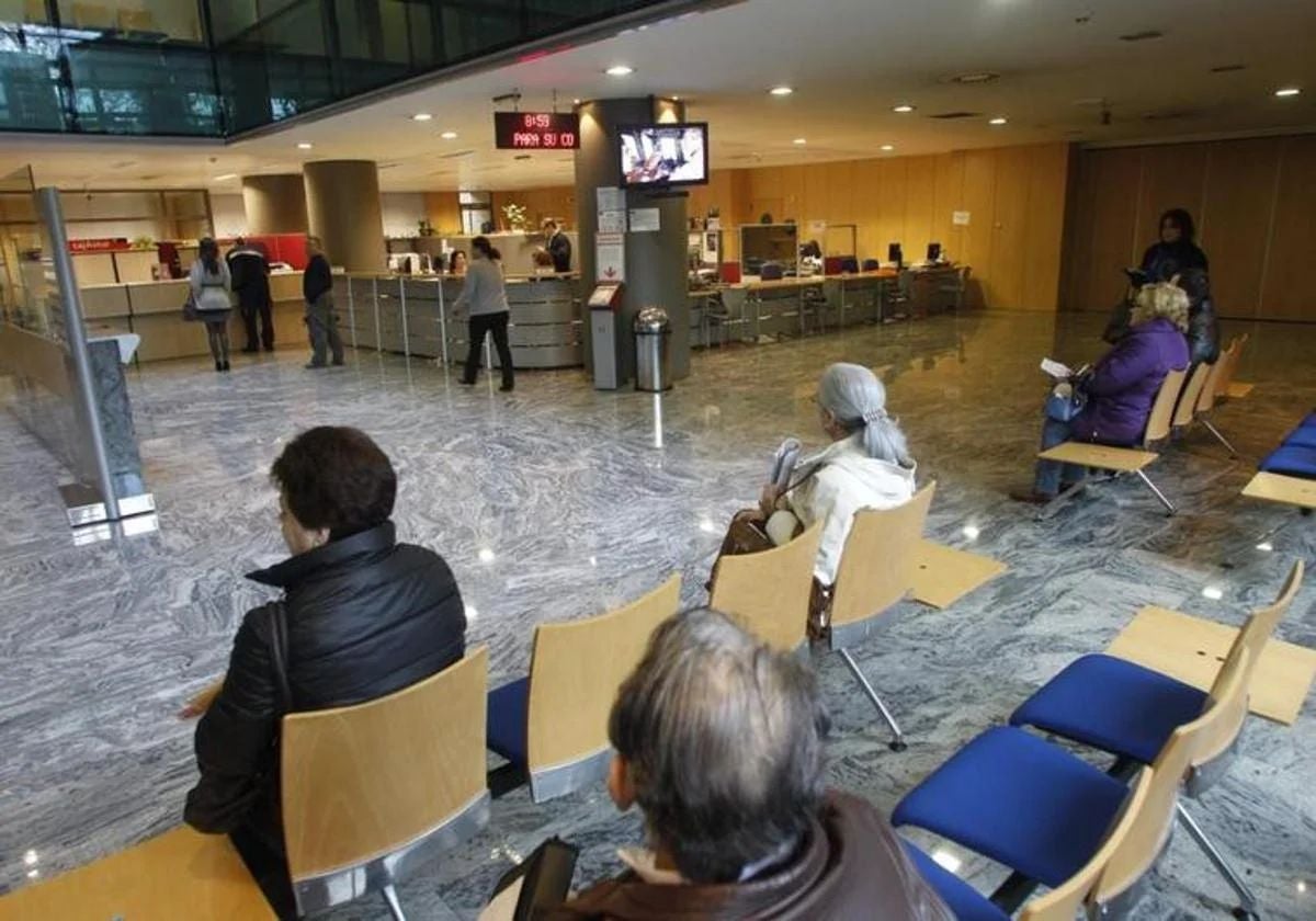Zona de atención al ciudadano en la Consejería de Hacienda