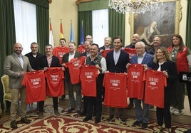 Presentación de la Marcha Solidaria de Cruz Roja que se celebrará este domingo.