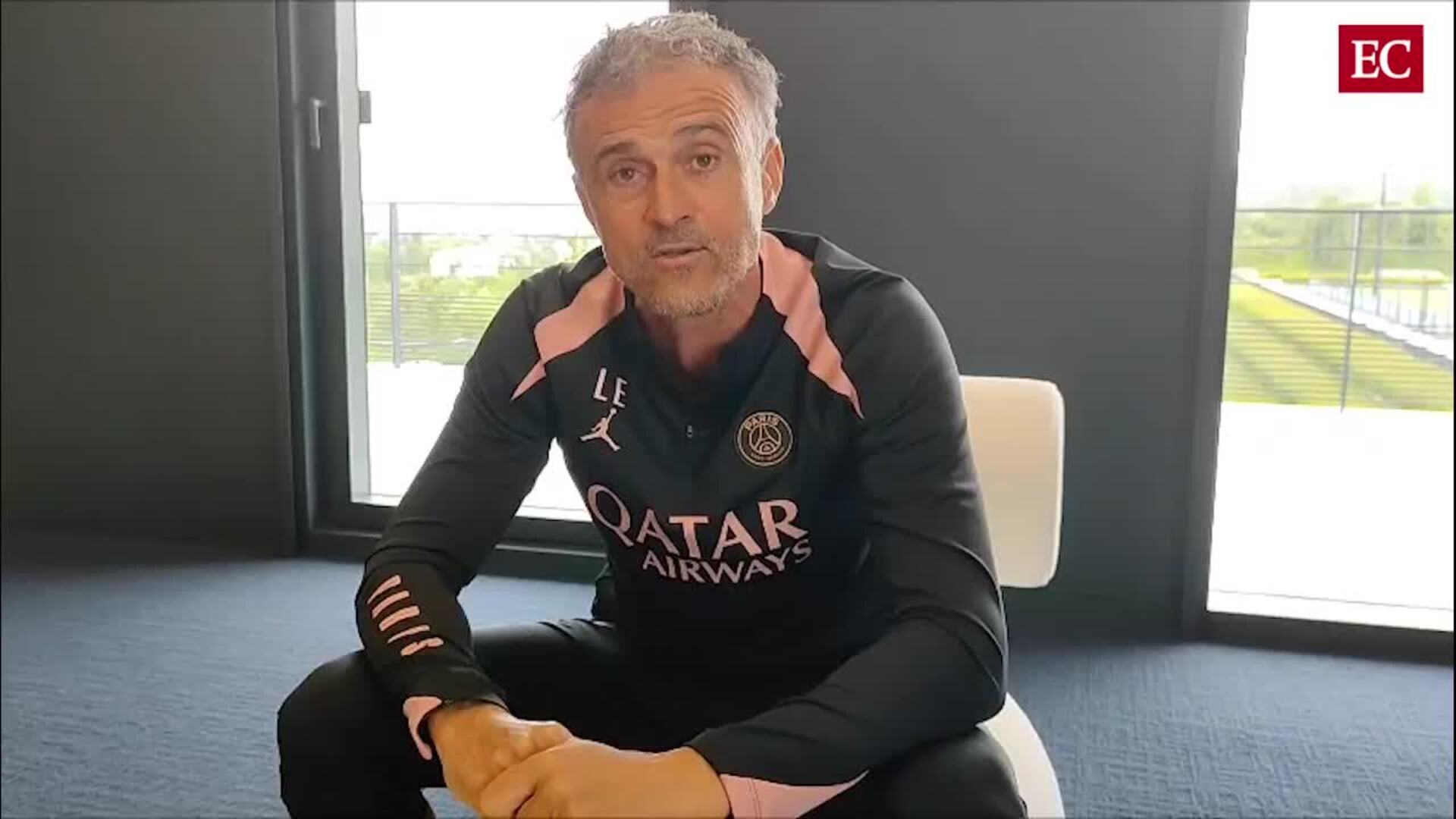 Luis Enrique: «No hay persona en París que no sepa que somos asturianos»