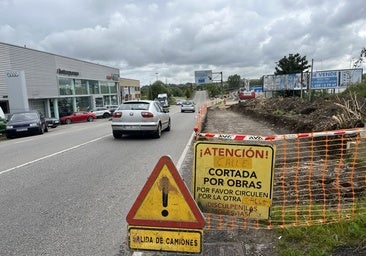 Comienzan las obras para urbanizar la zona de El Castro en Lugones