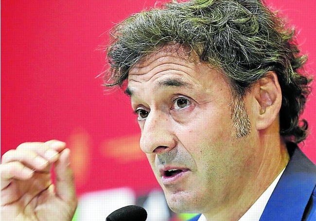 Santi Denia, seleccionador español Sub-21 y olímpico.