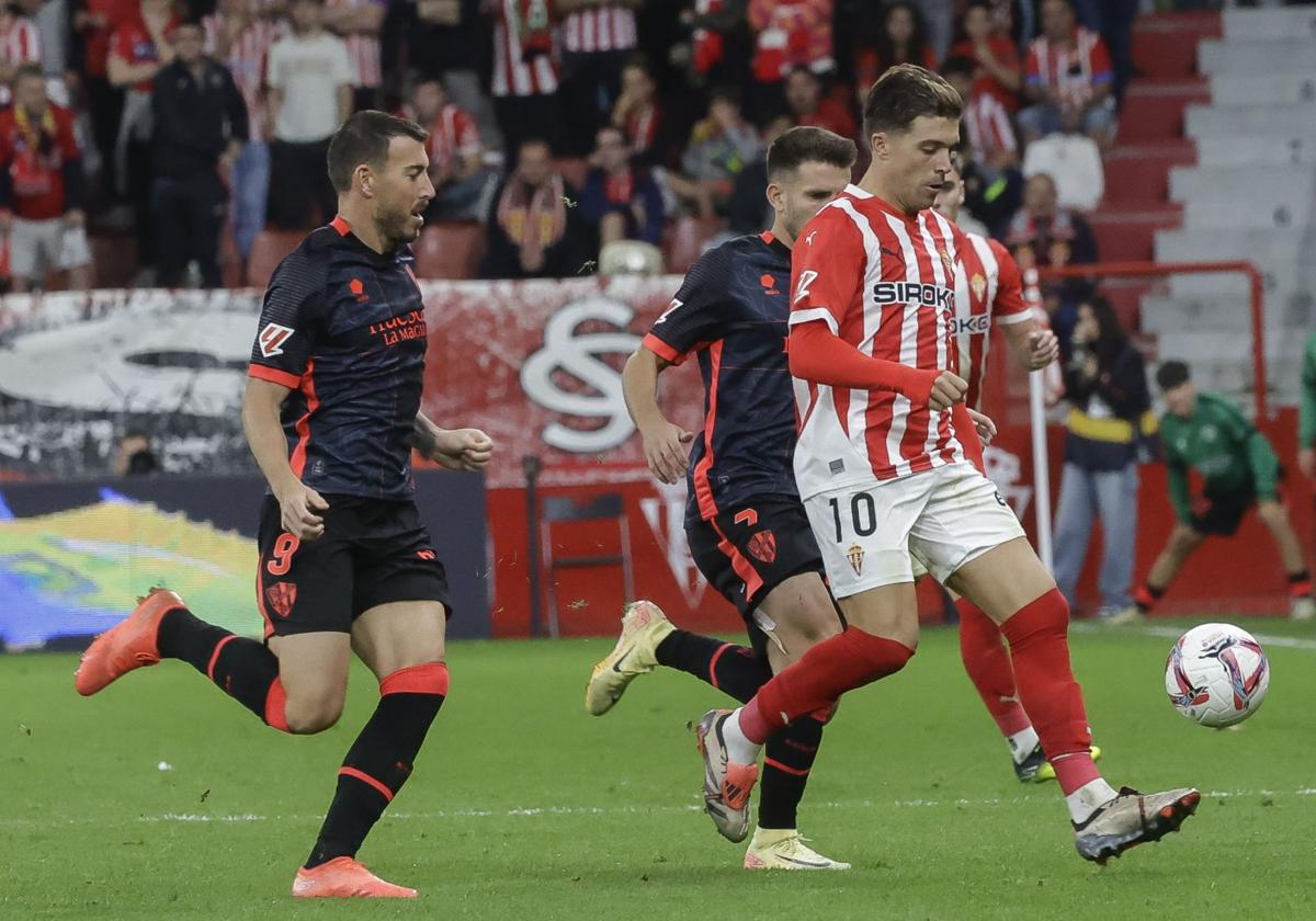 El Alavés toma la delantera para llevarse a Nacho Méndez del Sporting de Gijón