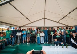 Gascona celebra la 25 preba de la sidra de Oviedo