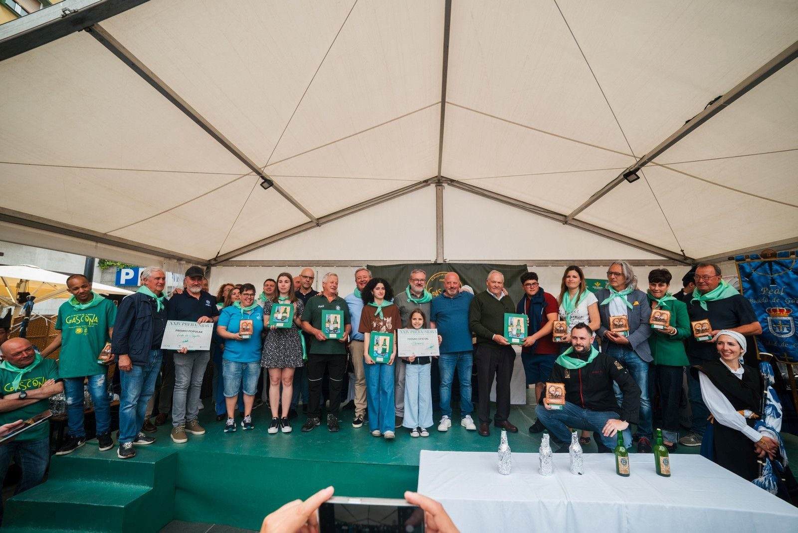 Gascona celebra la 25 preba de la sidra de Oviedo