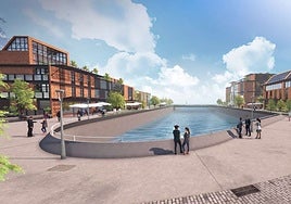 Esquema de ordenación para el plan especial de Naval Gijón.