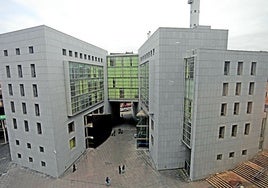 El Palacio de Justicia de Oviedo.