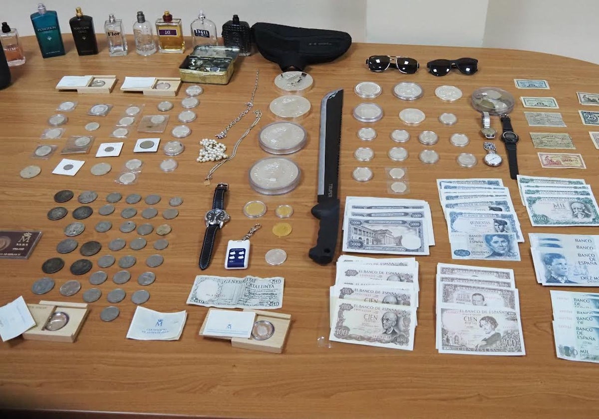La ardua tarea para recuperar las monedas antiguas robadas en Langreo