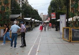 El Paseo Gastro de las fiestas de Gijón, en Begoña.