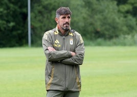 Veljko Paunovic, entrenador del Real Oviedo.