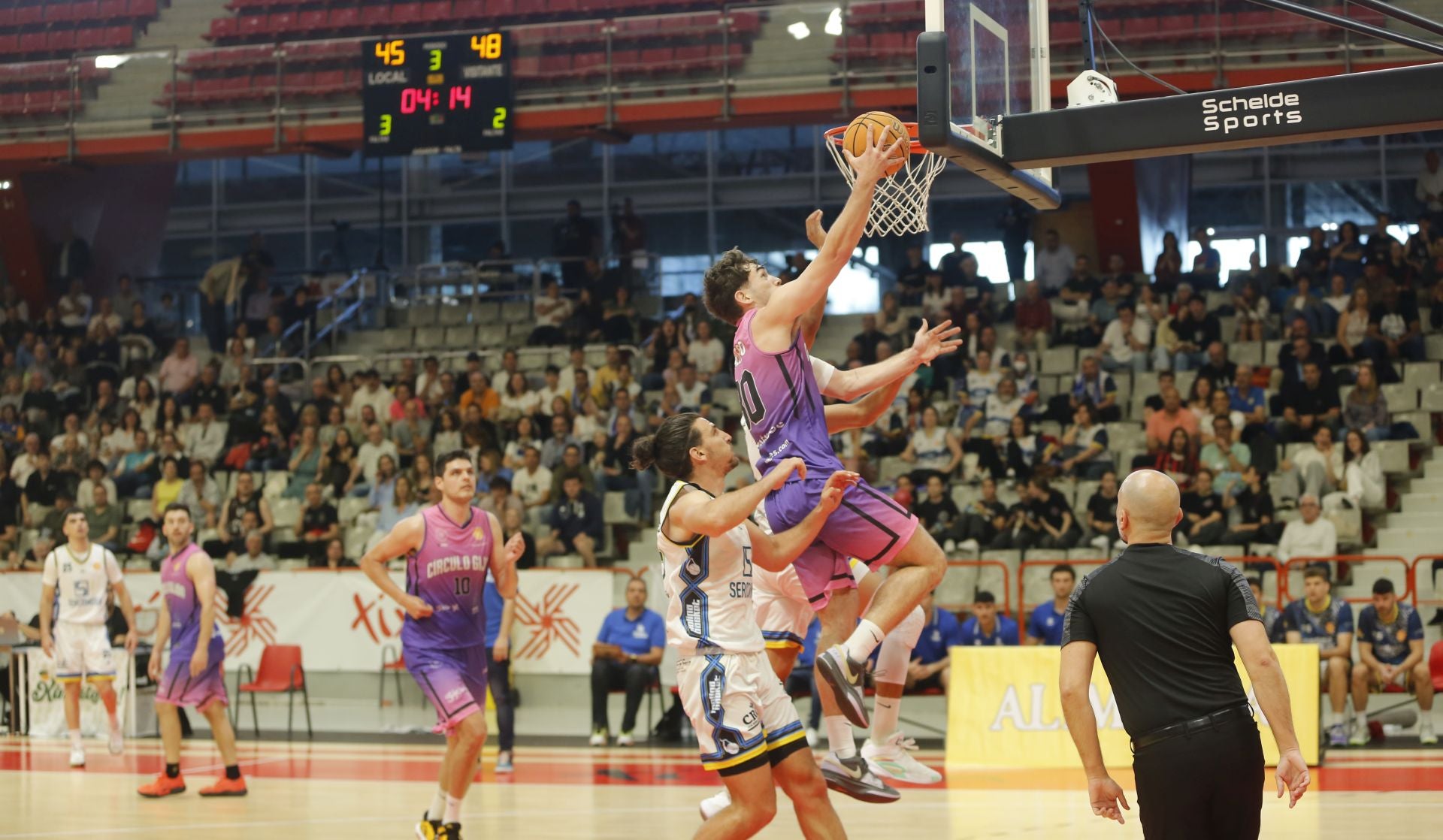 Las mejores imágenes del Círculo Gijón Noega Baloncesto - Sercomosa Molina Basket
