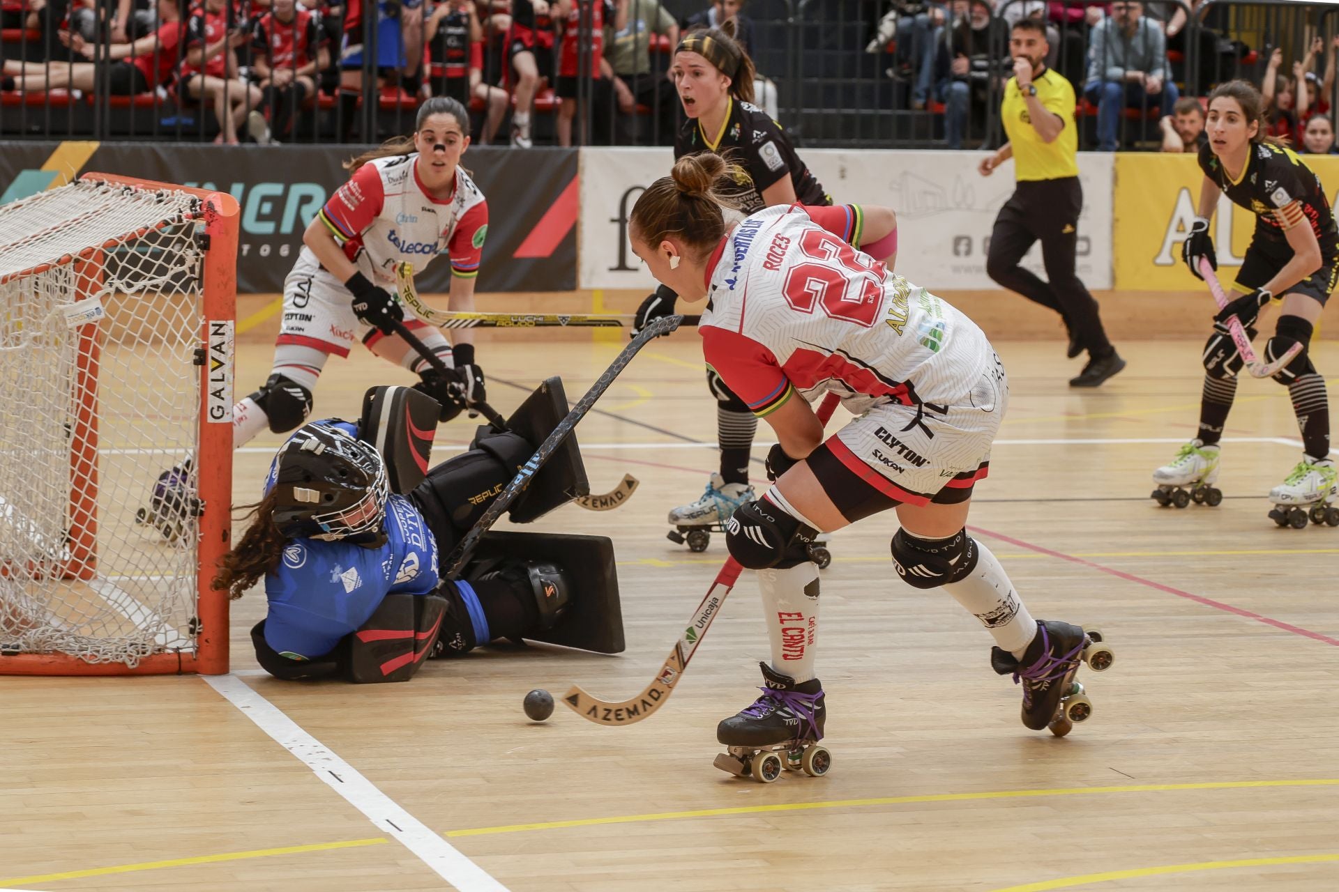 El Telecable, a un paso de la Liga: las mejores fotos de la victoria frente al Vila-Sana