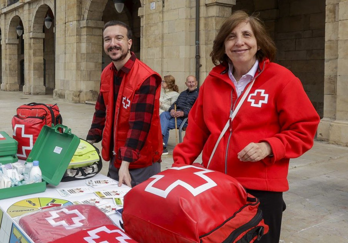 Balance de Cruz Roja en Avilés: «Las necesidades que la gente tiene ahora son sobre todo de carácter social»