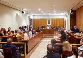 El Pleno celebrado en junio de 2023 para constituir la nueva Corporación tras las elecciones municipales del 28 de mayo de 2023.