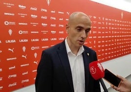 Guerra, presidente ejecutivo del Sporting de Gijón: «Ha sido una temporada desastrosa. La afición tiene razón»