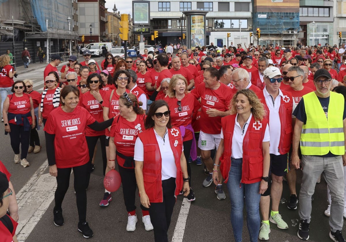 Carmen Moriyón, Celia Fernández, Félix Baragaño, José María Lana, Ayesha García, Paula Gómez,José Ramón González y Jesús Suárez en cabeza.
