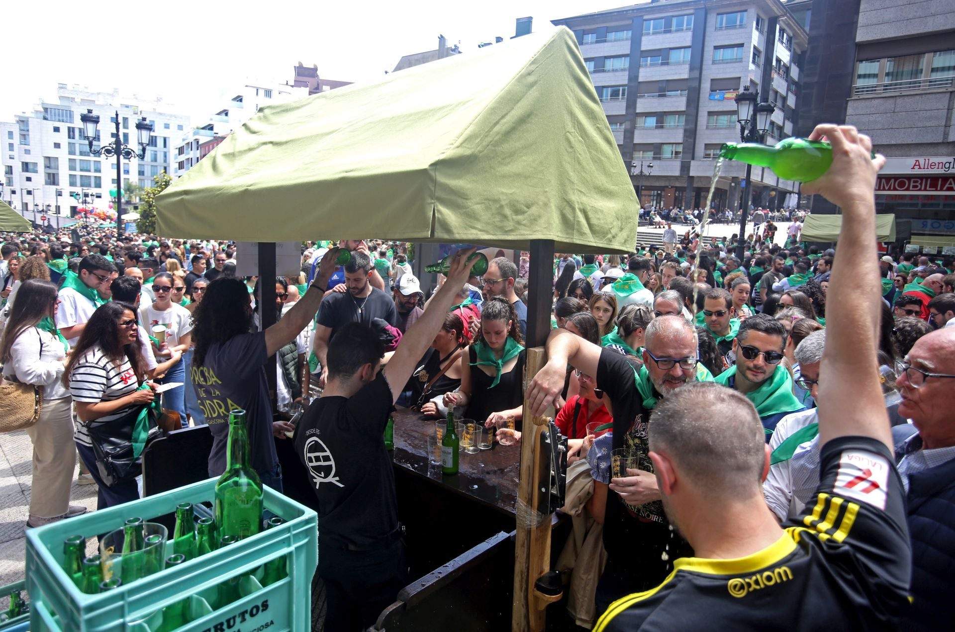 Las mejores fotos de la Preba de la Sidra de Oviedo
