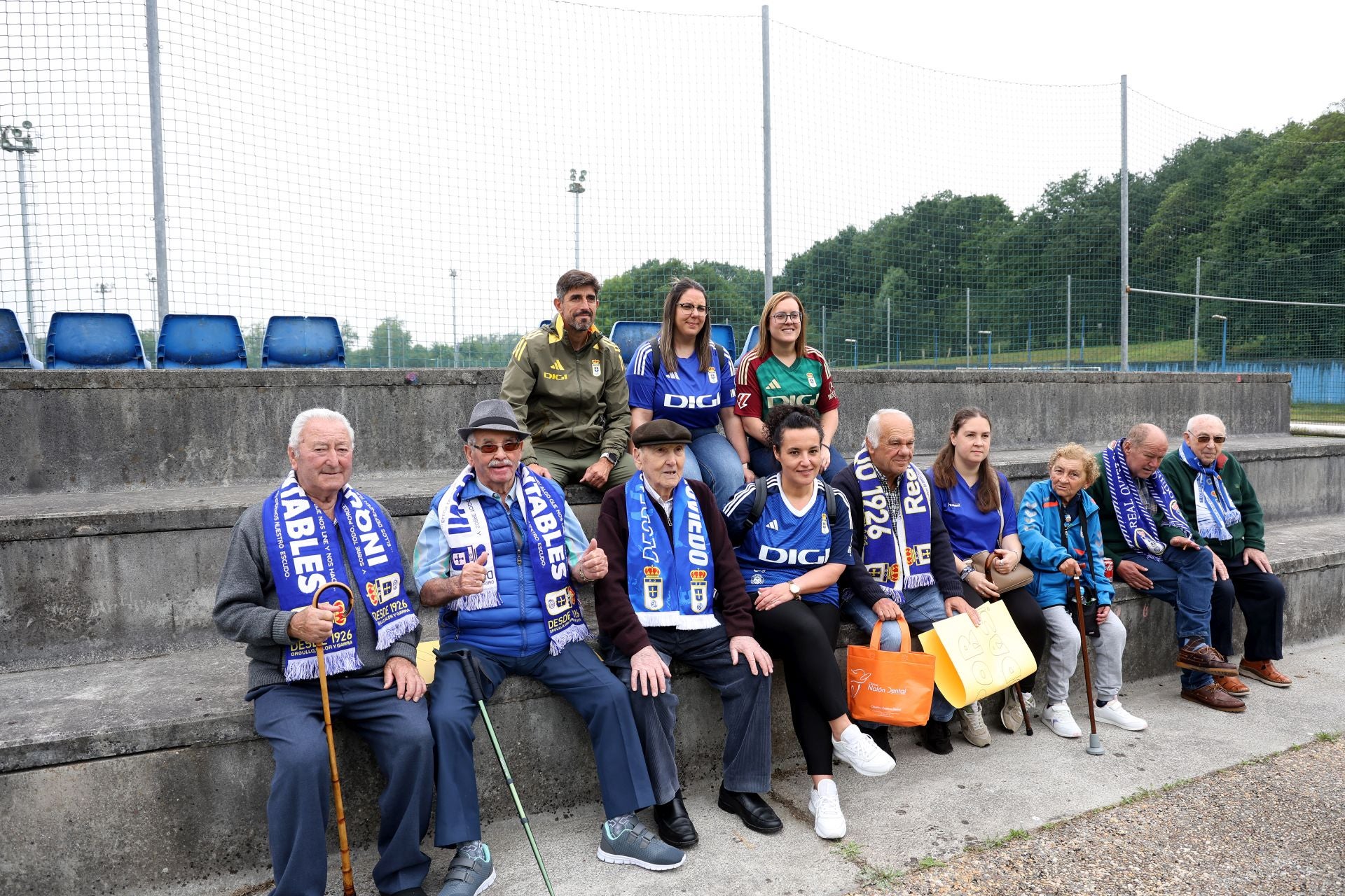 Entrenamiento del Real Oviedo de cara al partido ante el Deportivo
