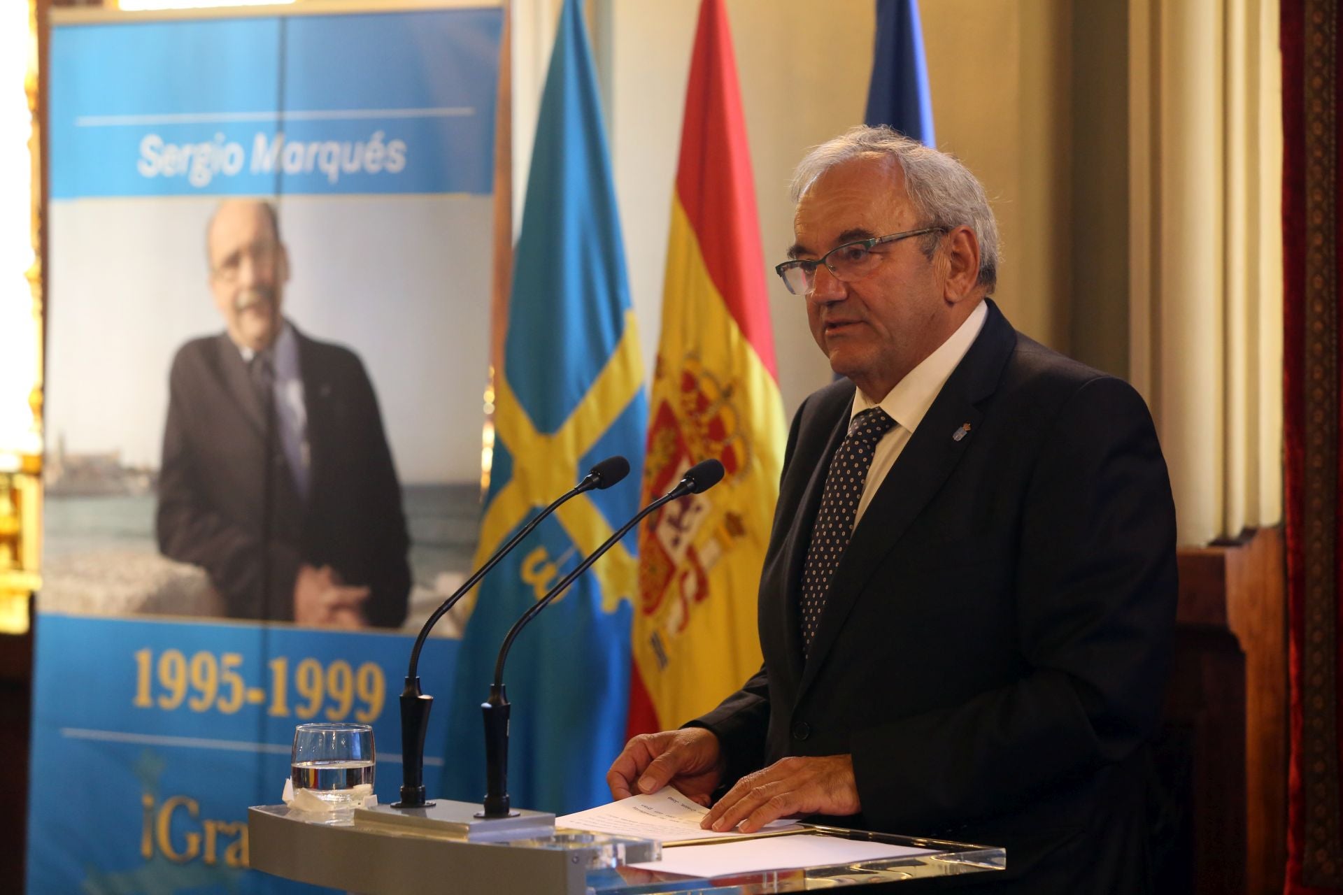 Asturias recuerda a Sergio Marqués, «un político honrado y un luchador tenaz»